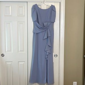 Betsy & Adam Long short sleeve evening gown, worn once